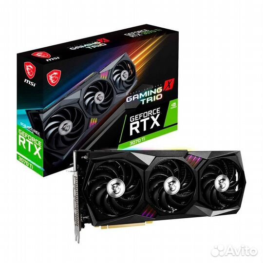 Видеокарта MSI RTX3070Ti Gaming X Trio