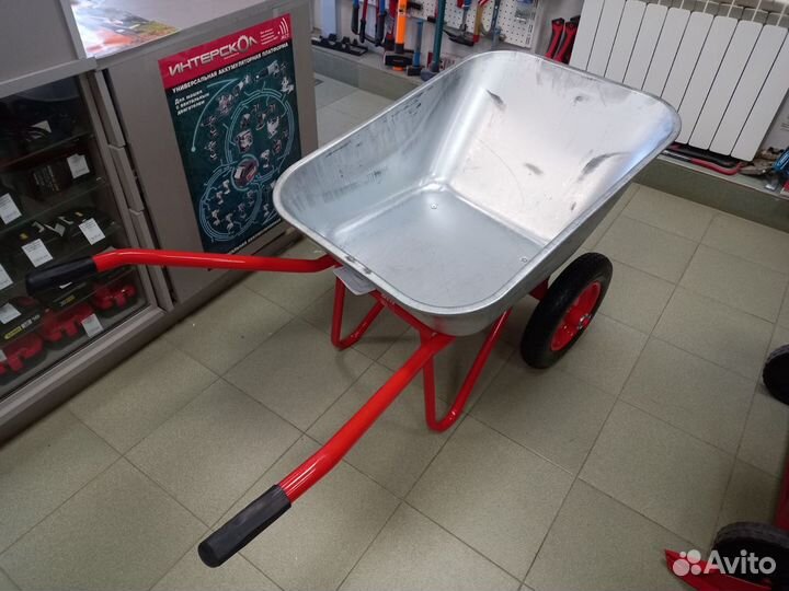 Тачка строительная Brait Profi 240 кг110 л 2 колес