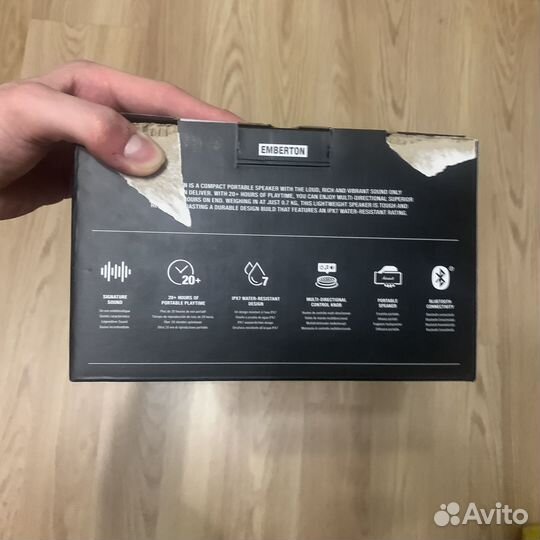 Колонка marshall emberton