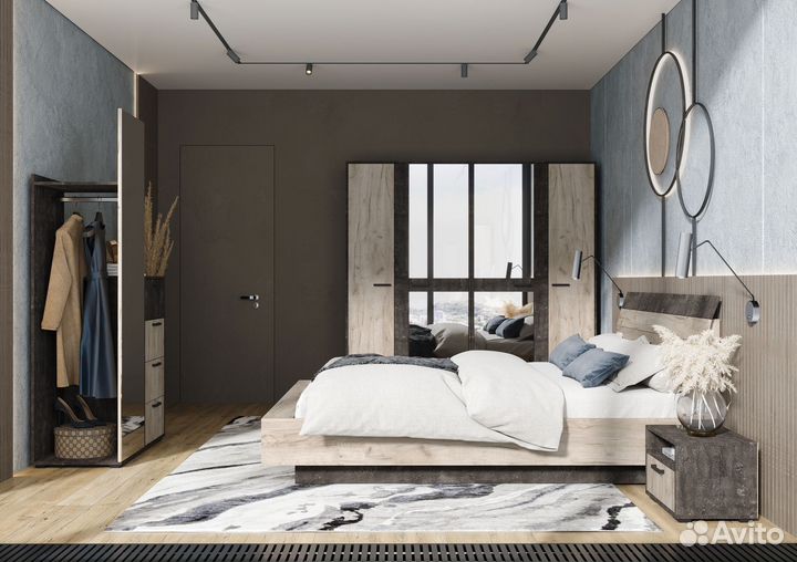 Модульная современная спальня новая