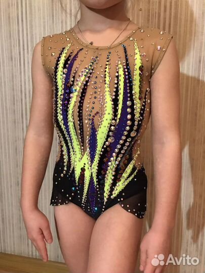 Купальник гимнастич. 116-128