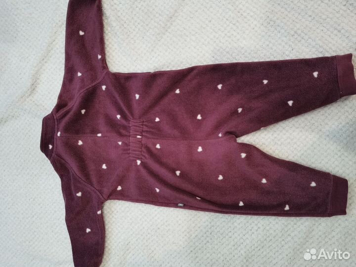 Флисовый комбинезон на молнии 86