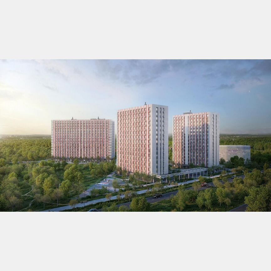 1-к. квартира, 36,1 м², 4/16 эт.