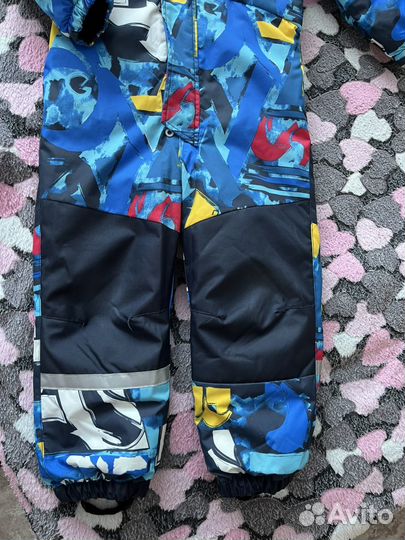 Зимний комбинезон lassie 110 для мальчика