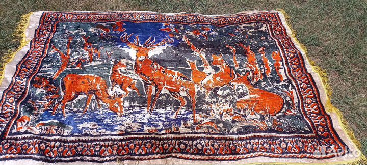 Плюшевые покрывала СССР