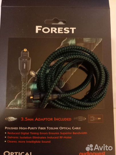 Оптоволоконный кабель 1,5 метра для TV/аудиосистем