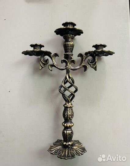 Подсвечник на 3 свечи (канделябр)