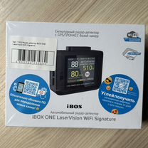 Радар-детектор ibox one laservision wifi