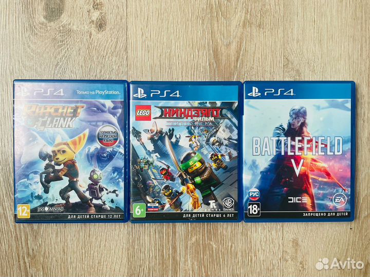 Игры для приставок ps4