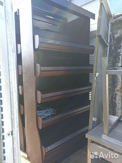 Хлебный стеллаж лдсп 5 полок 130/54/260