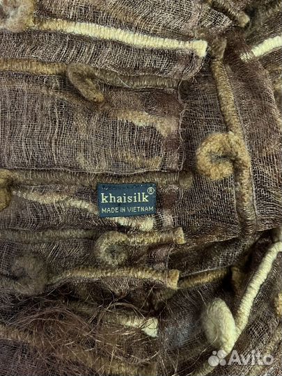 Палантин натуральный шелк