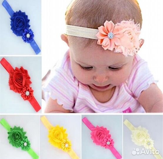 Ободки, повязки на голову для девочек