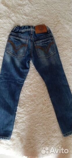 Джинсы на флисе