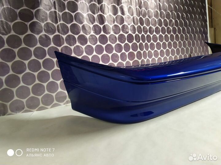 Задний бампер ваз 2113 2114 Белое облако Новый