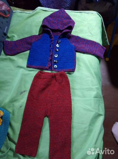 Детские вязанные Вещи от 0 и до 2 лет