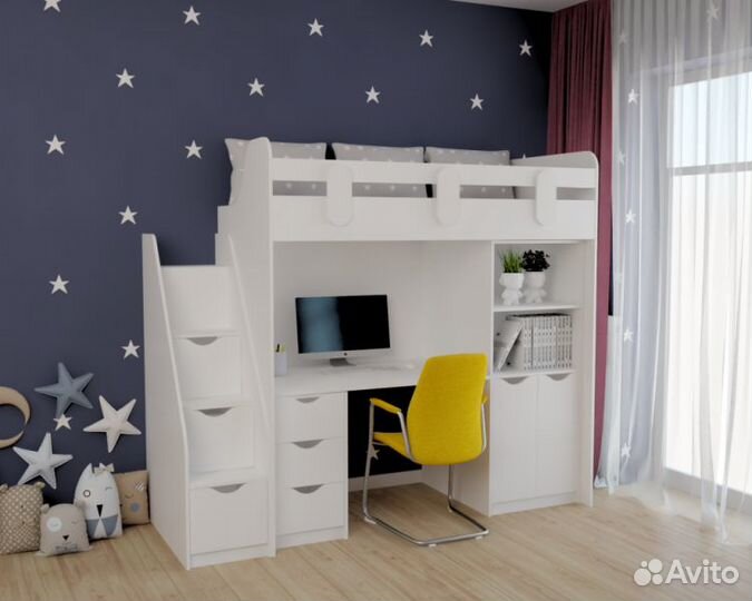 Кровать-чердак Уют (правая/левая)