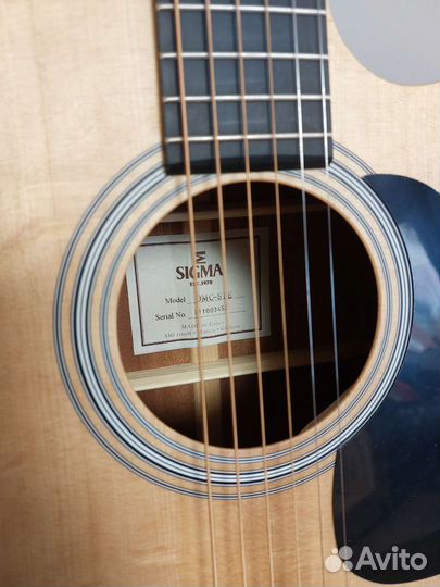 Новая гитара Sigma dmc-ste