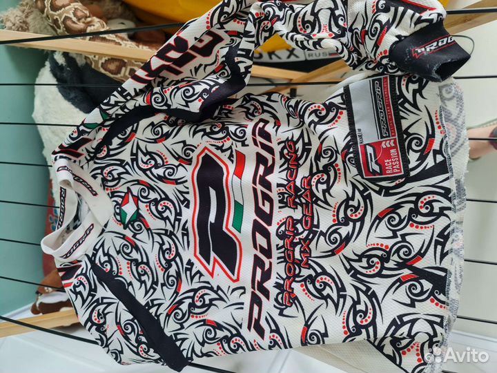 Мото штаны детские и Джерси Progrip 5-7 лет