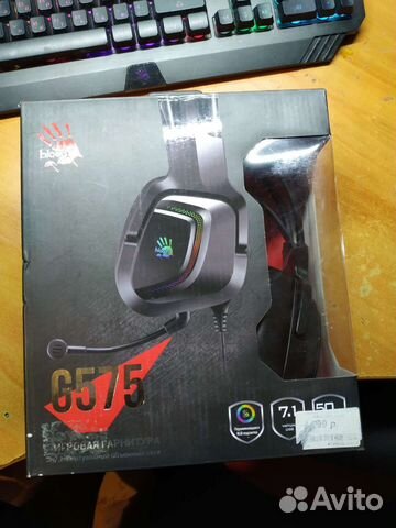 Игровая гарнитура A4Tech Bloody G575