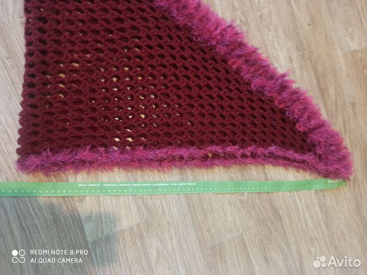 Платок-косынка-шарф ручной работы