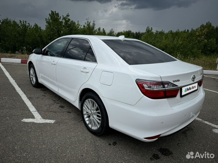 Toyota Camry 2.5 AT, 2015, битый, 160 000 км