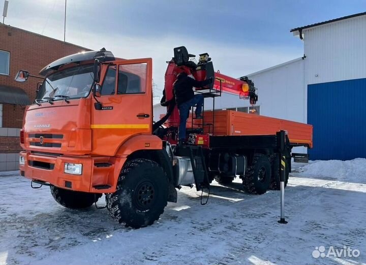 КАМАЗ 43118 с КМУ, 2024