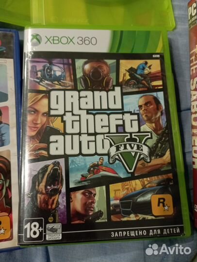 Диски на приставку xbox360