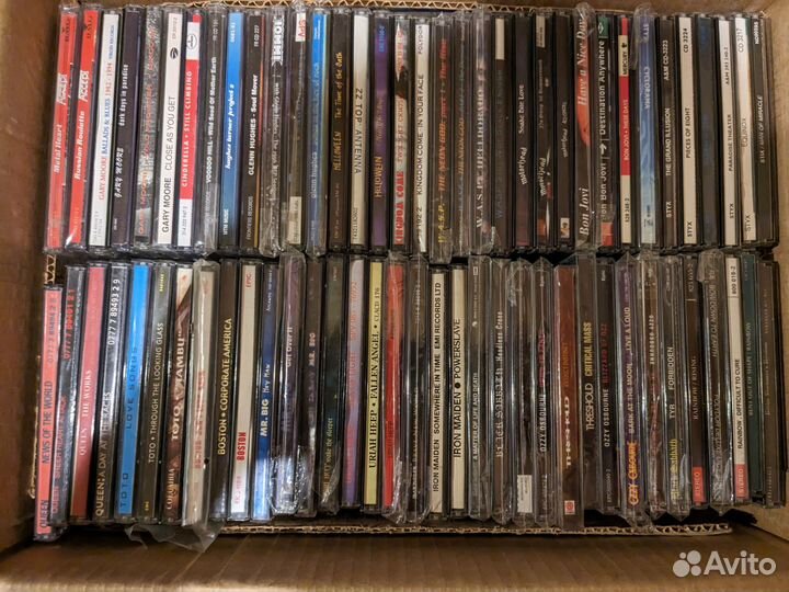 CD диски зарубежный хард-рок