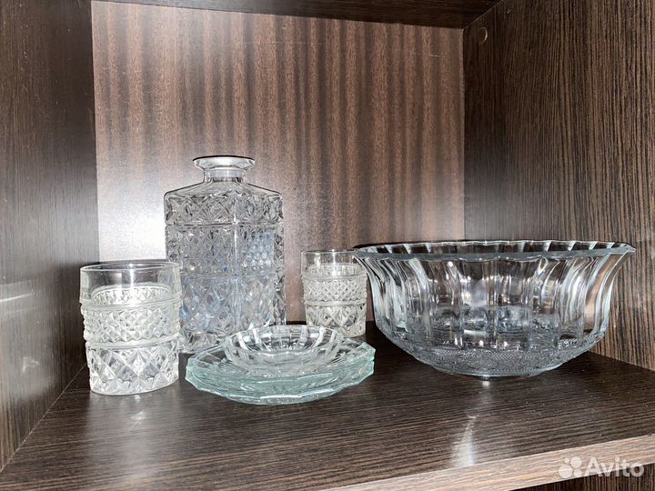Хрустальная посуда Чехия