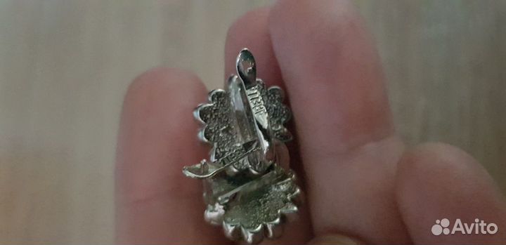 Серебряные серьги