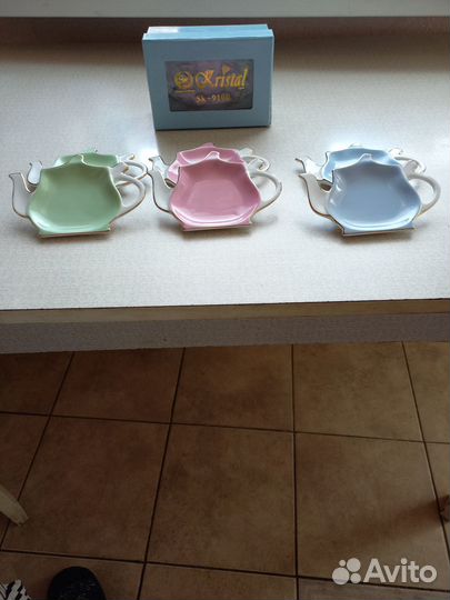 Подставки под чайные пакетики 6штук