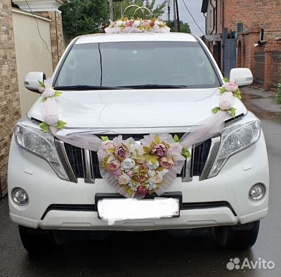 Прокат Свадебных украшений на авто