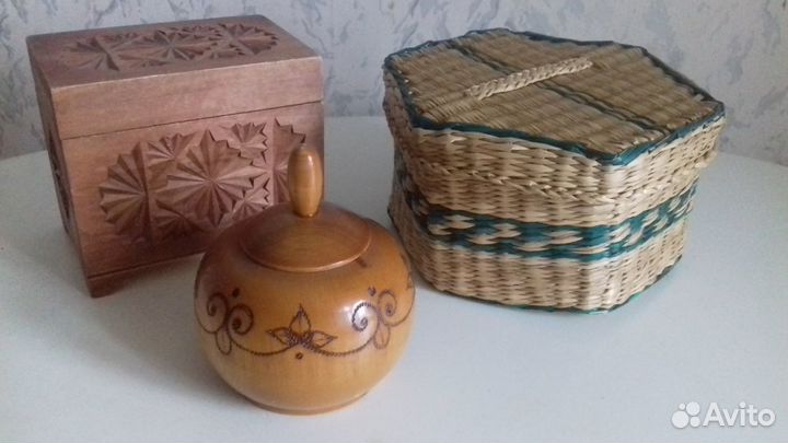 Деревянные шкатулки