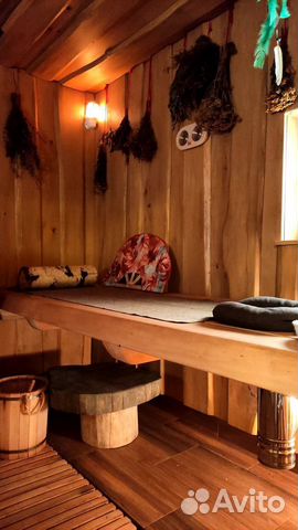 Баня семейная на дровах