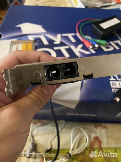 Плата ip-телефонии Asus & Skype TA-CP400