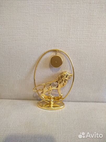 Часы Лев, шкатулочка Слоник