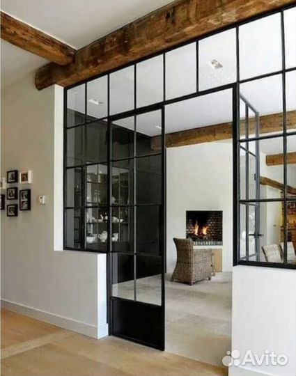 Перегородки в стиле лофт