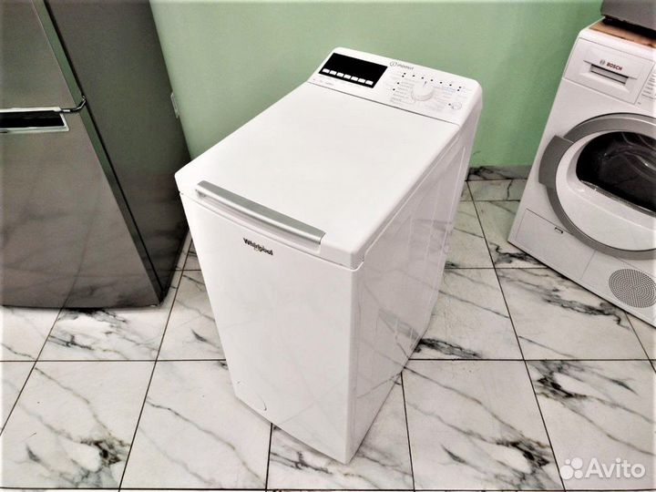 Машина с вертикальной загрузкой бу Whirlpool