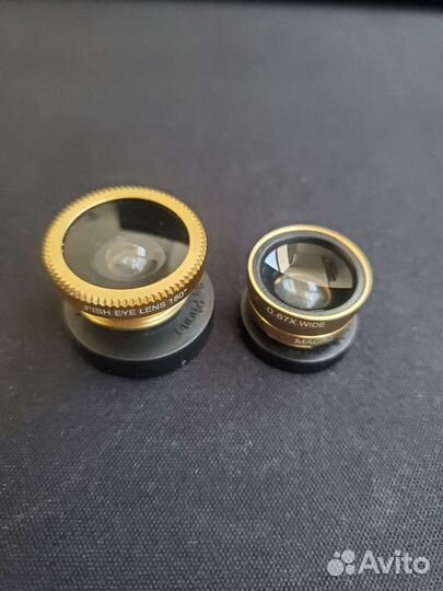 Объективы на телефон lens + Подсветка 3 уровня