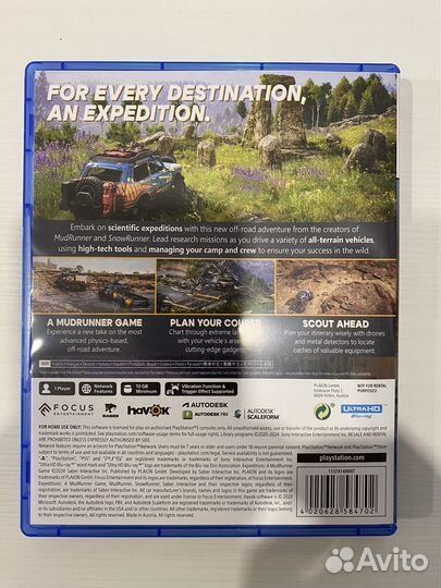 Expeditions a mudrunner game ps5