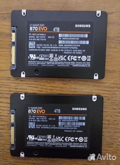 SSD Samsung 870 EVO 4 Tb