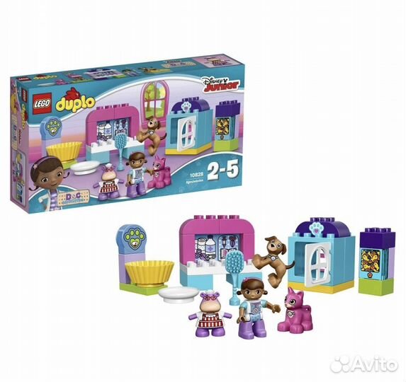10828 Lego Duplo Доктор Плюшева