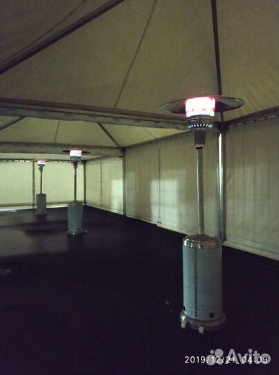 Аренда уличный газовый обогреватель