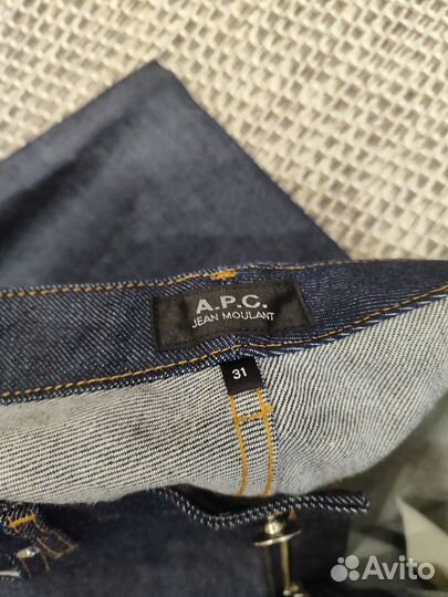 Новые джинсы A. P. C. denim