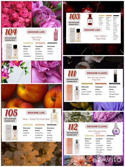 Духи. Элитная парфюмерия