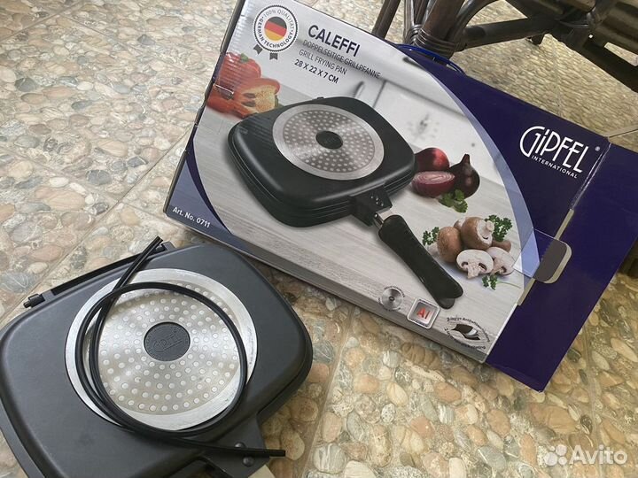 Сковорода gipfel двусторонняя