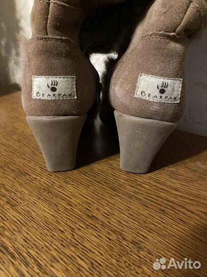 Ugg женские на платформе коричневые