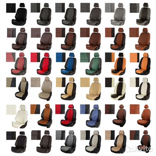 Чехлы на сидения для Opel Astra H с 04-14г