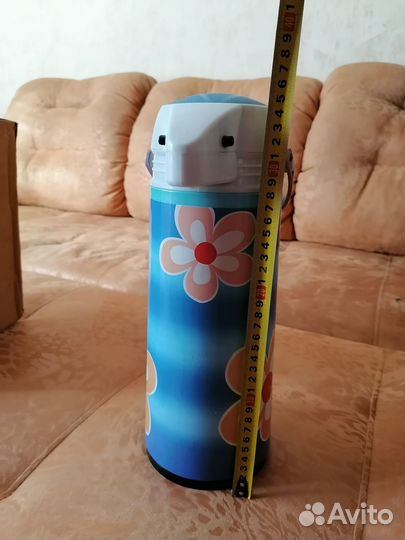 Термос с помпой