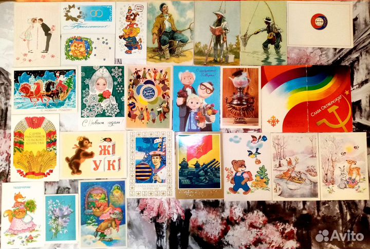 Открытки чистые СССР (коллекция)
